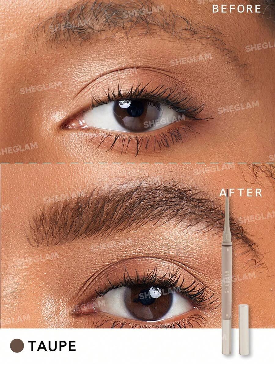 SHEGLAM قلم حواجب 2 في 1 من Brows On Demand-قلم حواجب سائل مقاوم للماء بلون بني فاتح مقاوم للعرق ومضاد للزيوت وملء طبيعي للحواجب وتحديد الحواجب وكريم جل مكياج حواجب وعيد الميلاد حفل التخرج عيد ميلاد عطلة صيف خريف واي تو كيه أنيق أزياء نساء علامة تجارية مكياج مستحضرات تجميل الجمال حفلة شاطئ بحر سفر تخييم في الهواء الطلق مدرسة حرم جامعي رحلة مهرجانات ديكور هدية هدية وردة فتاة تنكر أفضل لون سحر أجواء - Image 18